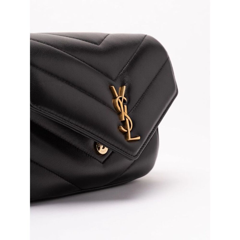 Saint Laurent Women Loulou Toy Crossbody In Matelasse Lambskin - Picture 5 of 6